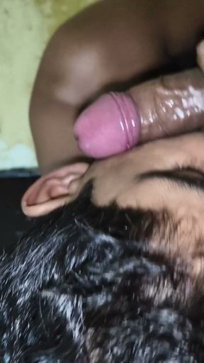 Indian desi red lolipop dick deep shot sucking in the room   Clip 1