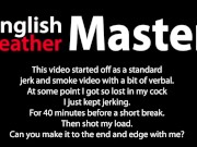 45 minutes of uncut dilf edging with cigar PREVIEW