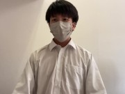 #28 【コスプレ】大学生が高校の制服着ながら大量射精しちゃいました