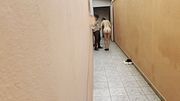 Playing freeze tag with the blind girl in the alley.