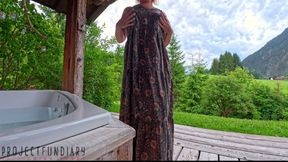 Barefoot Hippie Girl Risky Outdoor Fuck Ends with in Cum Dripping Pussy Squirt - Projectfundiary