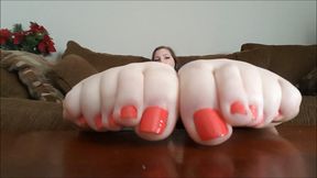 Toe Wiggling and pointing 👣