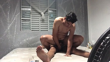 I came with the male's dick inside my ass