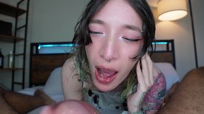 asian trans hottie stormy buns  first ever boy/girl sextape