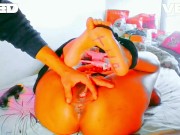 LESBIAN DOES TOYS ROPES BONDAGE VIBRATOR DOUBLE PENETRATION EXOTIC MIDGET