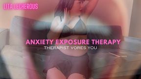 Psychologist Gives You Vore Exposure Treatment - featuring Mesmerized, Belly Rubbing, Same Size Vore, Doctor and Patient with Lita Lecherous - MP4 HD