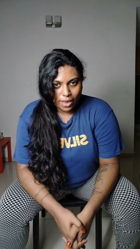 Chitti Ilaria Puts Ramesh in a Saree and Make Him Lick Her Sweaty Dirty Armpit