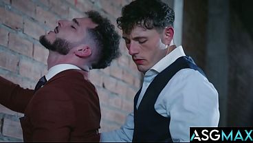 ASGMAX - Muscle Jock Takes &amp_ Gives Massive Cock in Mafia Flip Fuck Ritual