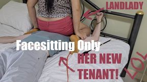Landlady Facesitting the New Tenant - Facesitting Only