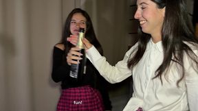 the girls decided to throw a raunchy party while their parents were out