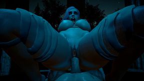 3D Elf Lovin' the biggest dick in the forest