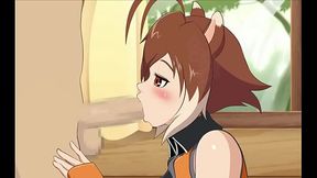 BlazB makoto blowing pecker