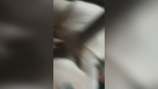 Cumshot Grandmother's Butt Part two: My orgasm