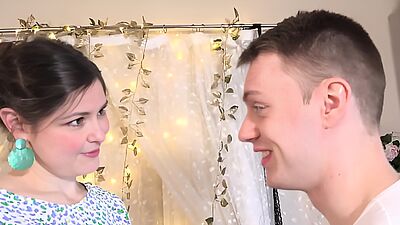 AuntJudysXXX (Debut!) - Adorable 40yo MILF Aurora Catches a Panty Thief and gets a Creampie