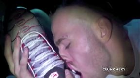 RYANB fucked by french badboy in backroom with sneaker sex
