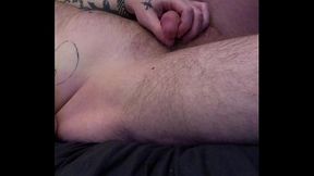 Solo big cock jerk