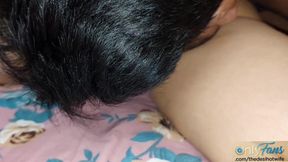 Femdom Footjob, Anal Finger and Fuck