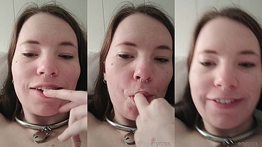 Yes, I was so wet my finger went pruney! Just cleaning up.... tastes good :)