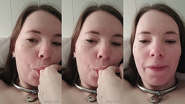 Yes, I was so wet my finger went pruney! Just cleaning up.... tastes good :)