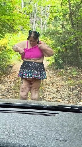 Making Him Watch as He Fucks Bonnie on Top Car Hood Fucking Threesomes Cumming