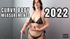 Curvy Body Measurements 2022