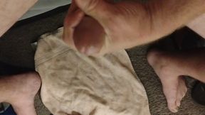 Stroking nutting jacking off orgasm thick cum big cock big dick POV monster cock