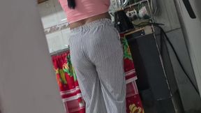 She Was Just Cooking in Her New Kitchen Until He Touched Her Ass