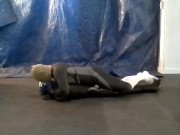 orca lucha wrestler vs masked frogman