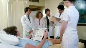 In this vintage sex movie slutty nurse fucks patients in hospital