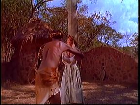 Blonde gets pounded by a very big cock in the wild nature