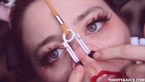 Hucow Nose Fetish Play // Nose Hooks
