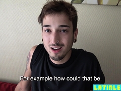Straight punk stays at the latinos room and fucked anal