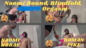 Naomi Bound Blindfold Orgasm 1080p