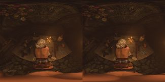 You and Ciri are All Alone in the Tavern