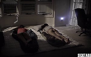 Perverted uncle fucked sexy cousins and they liked it