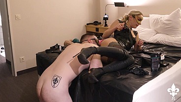PART 1: Adelina Noir's Femdom Hotel Marathon!