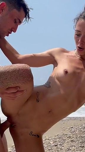 Hardcore Sex on the Beach with a Colombian