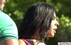 Dude enjoys sucking TS Joss shecock