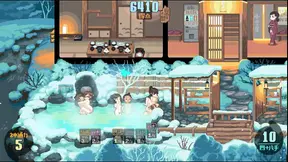 Yukiya Hot Spring the Waters of Fertility Hentai Game Ep.3 Onsen Cuckold Orgy!