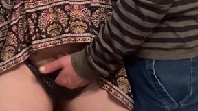 Stepbrother's Sexual Fantasy - Fingering Pussy