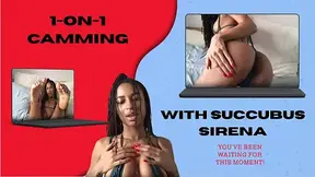 1-on-1 Camming With Succubus Sirena