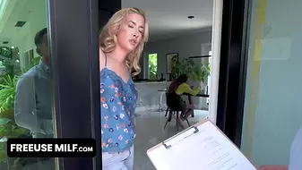 Hot Milf - Sexy Teen Stepdaughter Gets Hotd By Home Inspector In Front Of Her Milf Stepmom