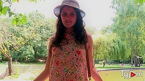 23 Year Old Cheeky Teen 18+ Francesca Dicaprio Having Hard Anal Sex