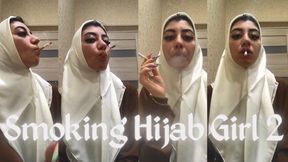 Smoking Hijab Girl 2