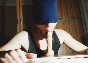 Intense throating practice