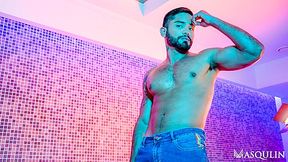 Hot AF. Guido Plaza - Gay Bareback Video - Masqulin