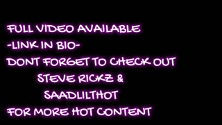 Bisexual Threesome- Steve Rickz &amp; Saadlilthot