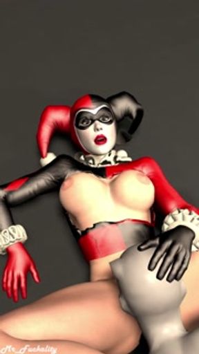 Harley Quinn fucks with Catwoman after a fight