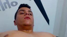 Dwayne Jerks His Cock Until He Cums