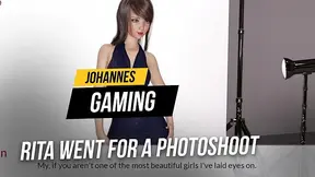 Nubian beauty Rita gets dominated in a 3D animation photoshoot